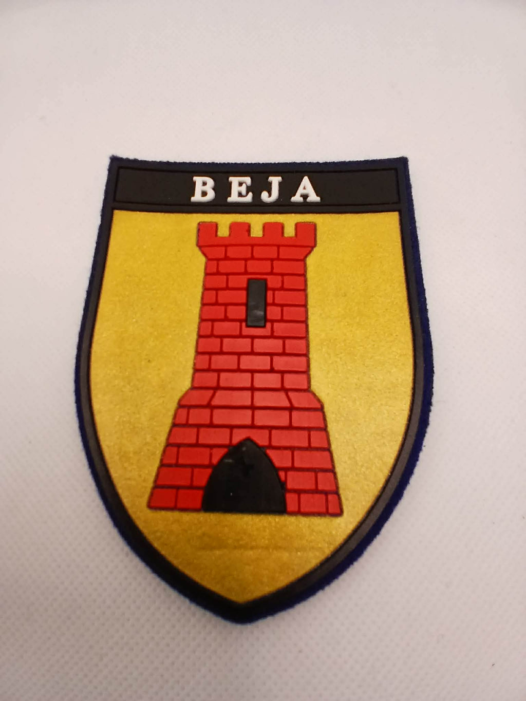 Patch/emblema em PVC Grande Beja