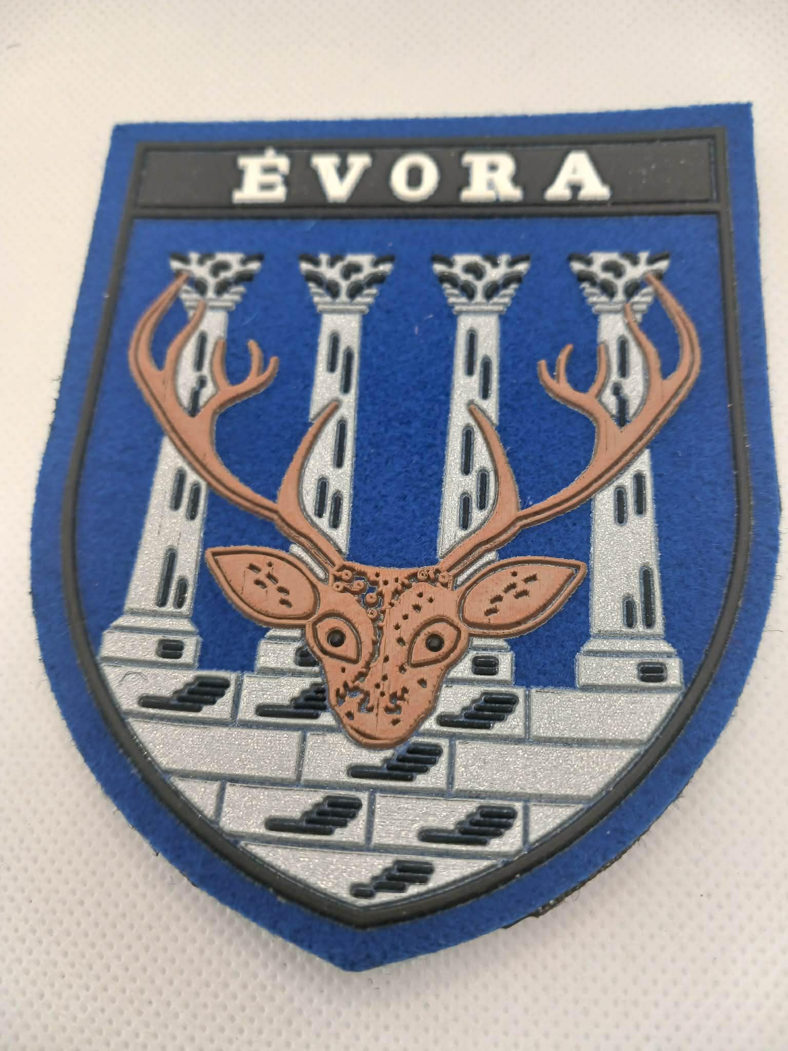 Patch/emblema em PVC Grande Evora