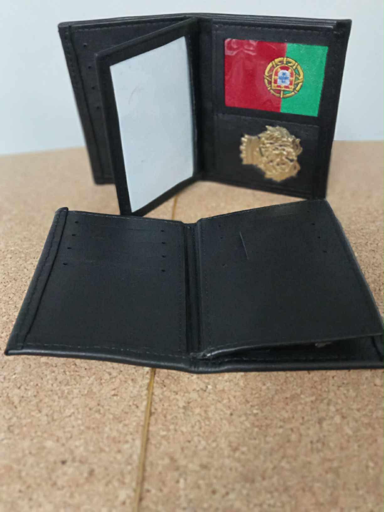 Carteira Exército português Com crachá