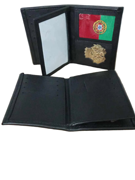 Carteira Exército português Com crachá
