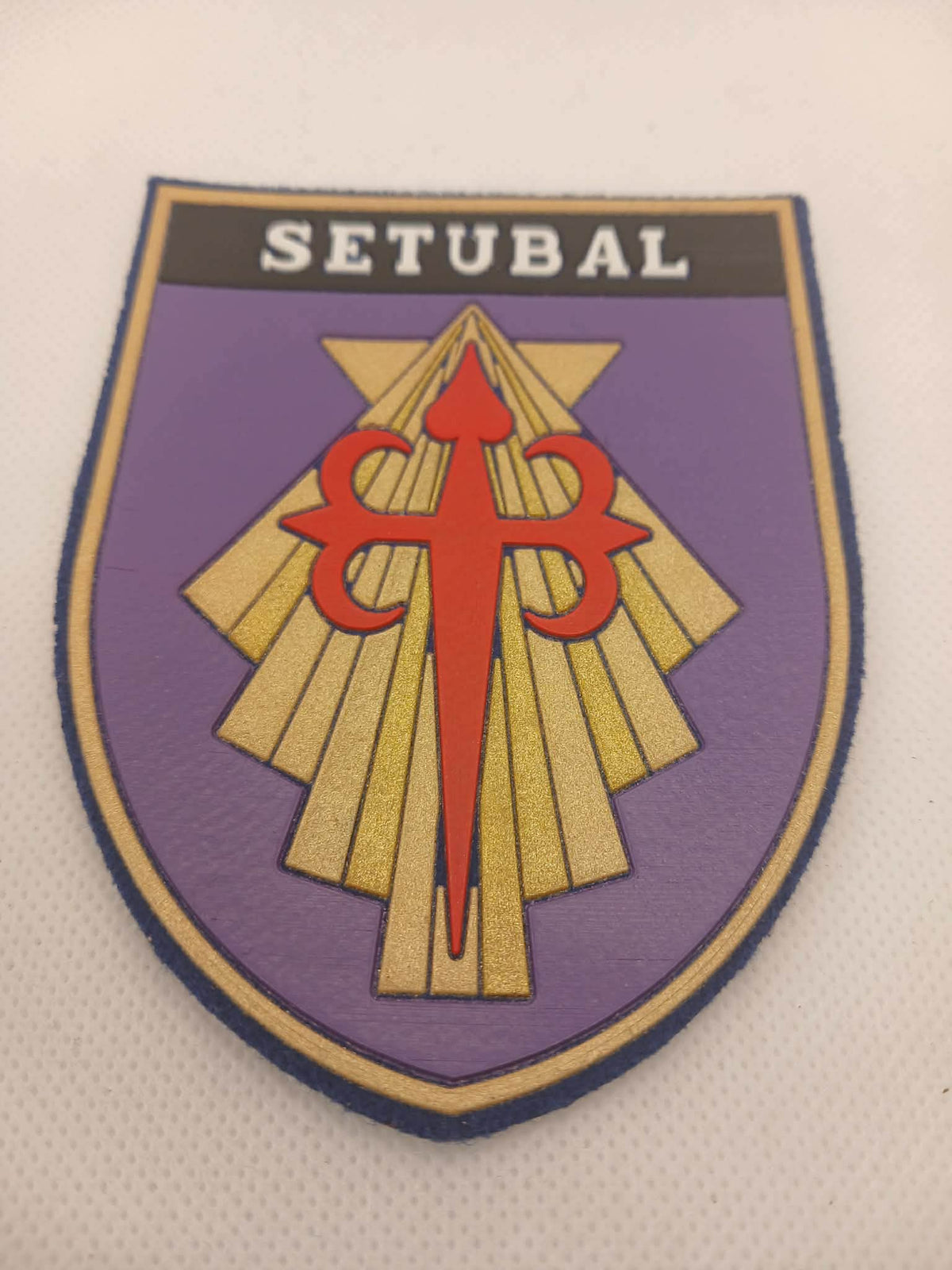 Patch/emblema em PVC Grande Setubal