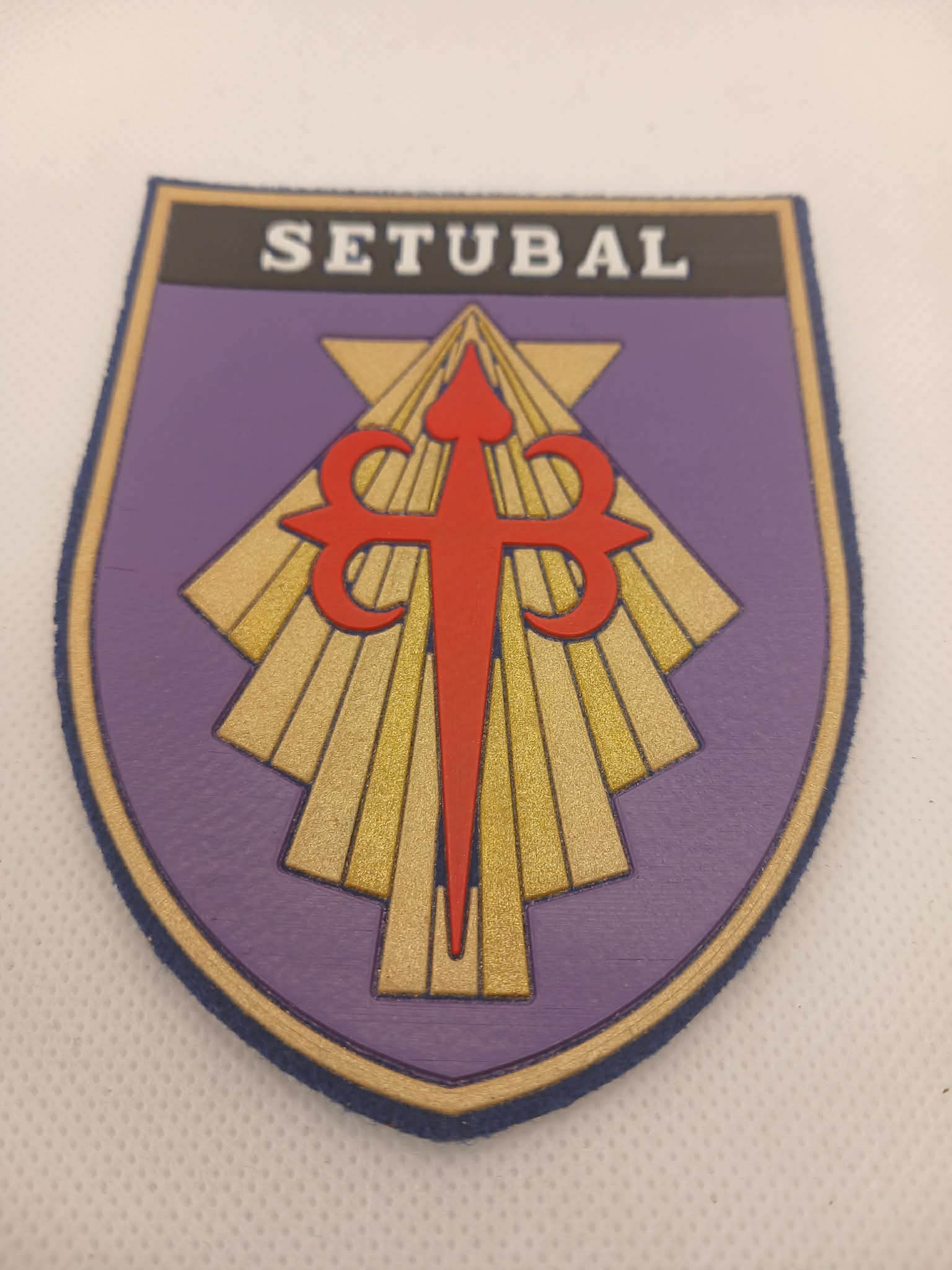 Patch/emblema em PVC Grande Setubal