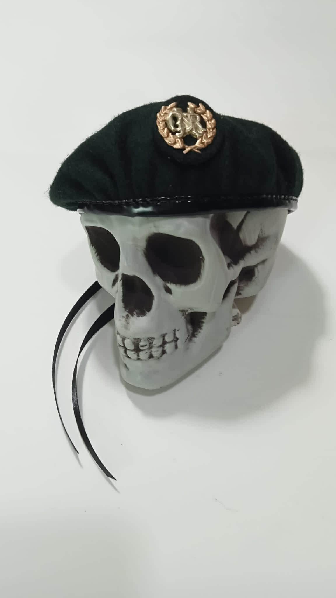 Boina Miniatura da GNR com Caveira