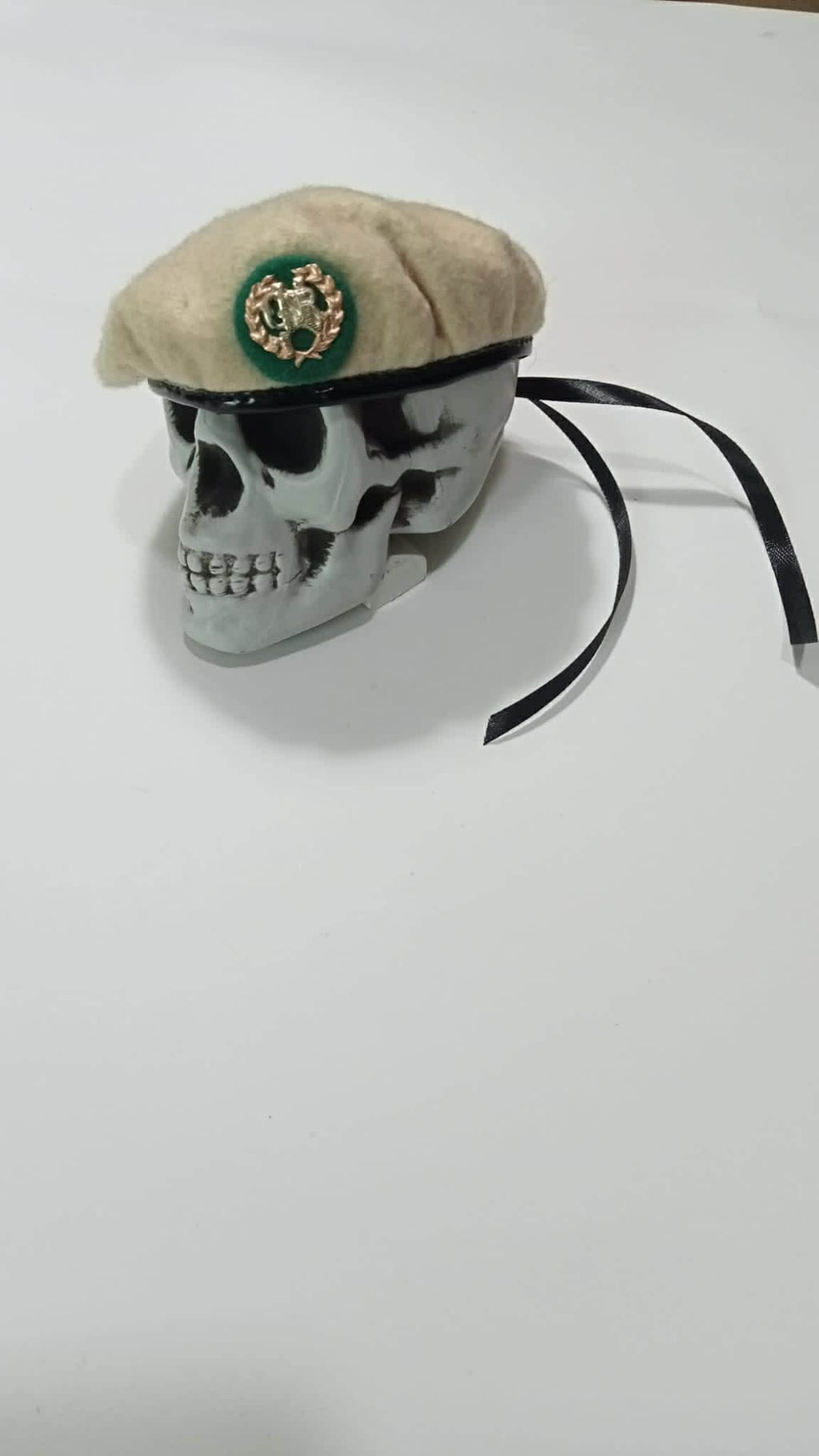 Boina Miniatura UEPs GNR com Caveira