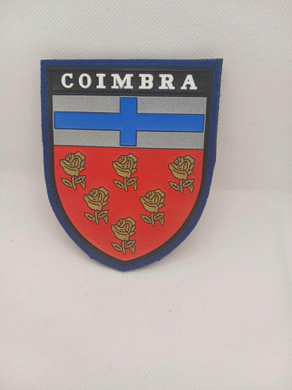 Patch/emblema Grande em PVC Coimbra