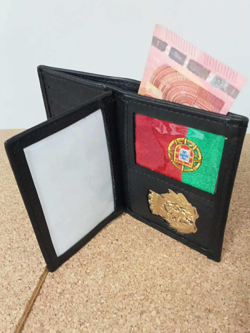 Carteira Exército português Com crachá