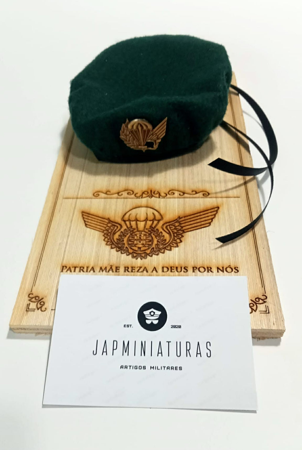 Boina miniatura dos Paraquedistas Portugueses