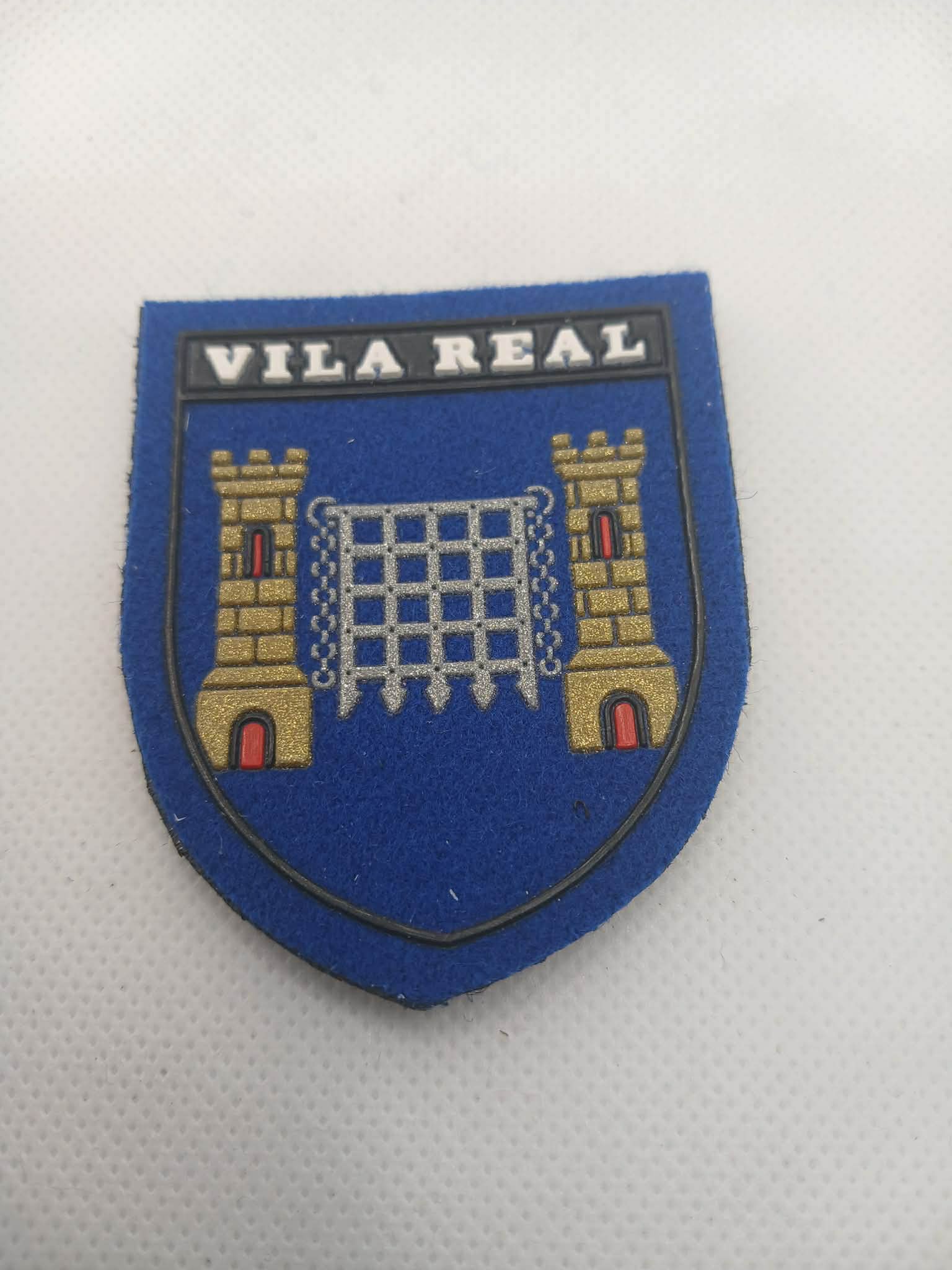 Patch/emblema em PVC Pequeno Vila Real