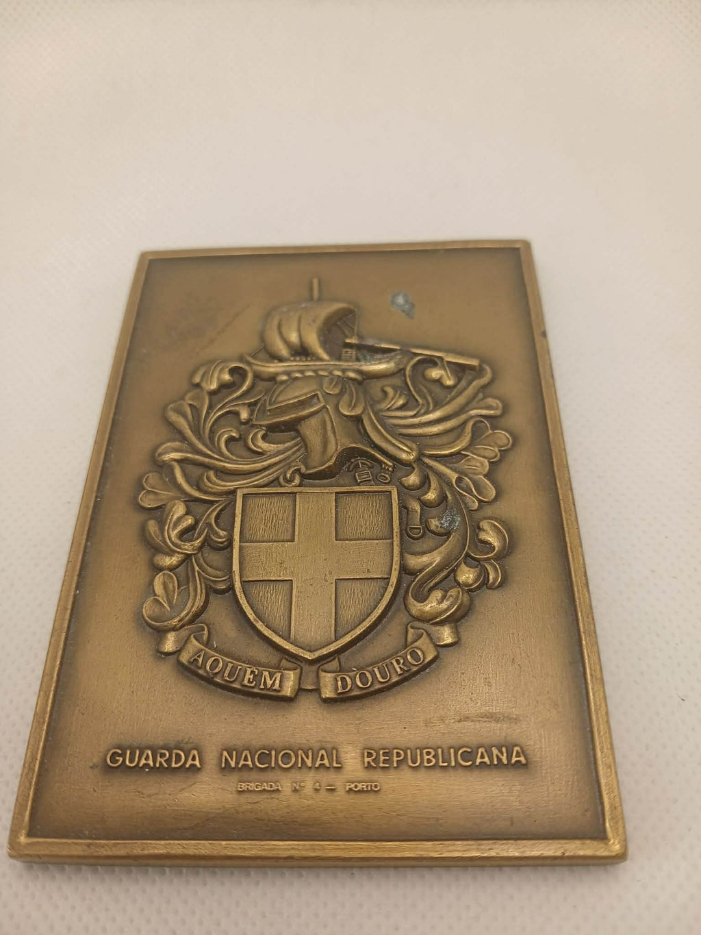 Plaqueta Comemorativa GNR — Brigada Nº 1, Porto